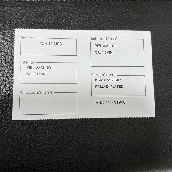 Loewe Navy leather zip wallet - Picture 11 of 11